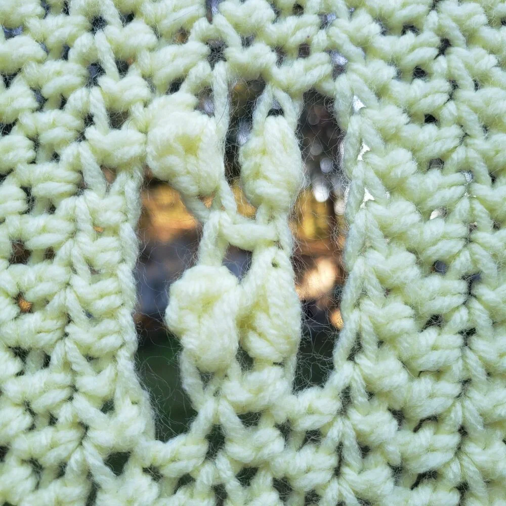 Yellow- Handmade Throw/Lap Blanket